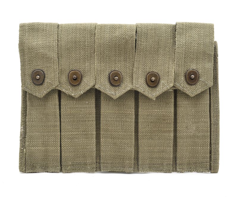 Portacargadores Thompson de cinco compartimentos para cargadores de 20 cartuchos de color verde oliva claro - Vista 2