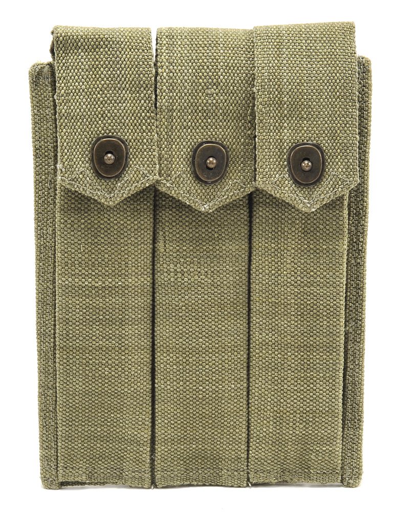 Portacargadores Thompson de tres compartimentos para cargadores de 30 cartuchos de color verde oliva claro - Vista 2