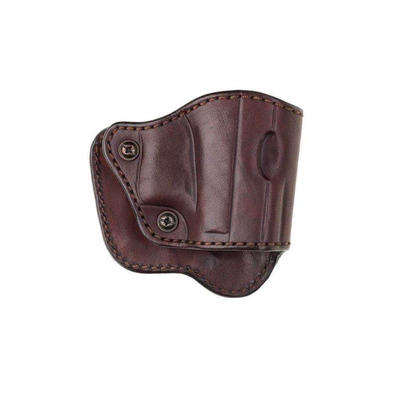 Funda compacta de cuero Trailguard con dos clips - Vista 2