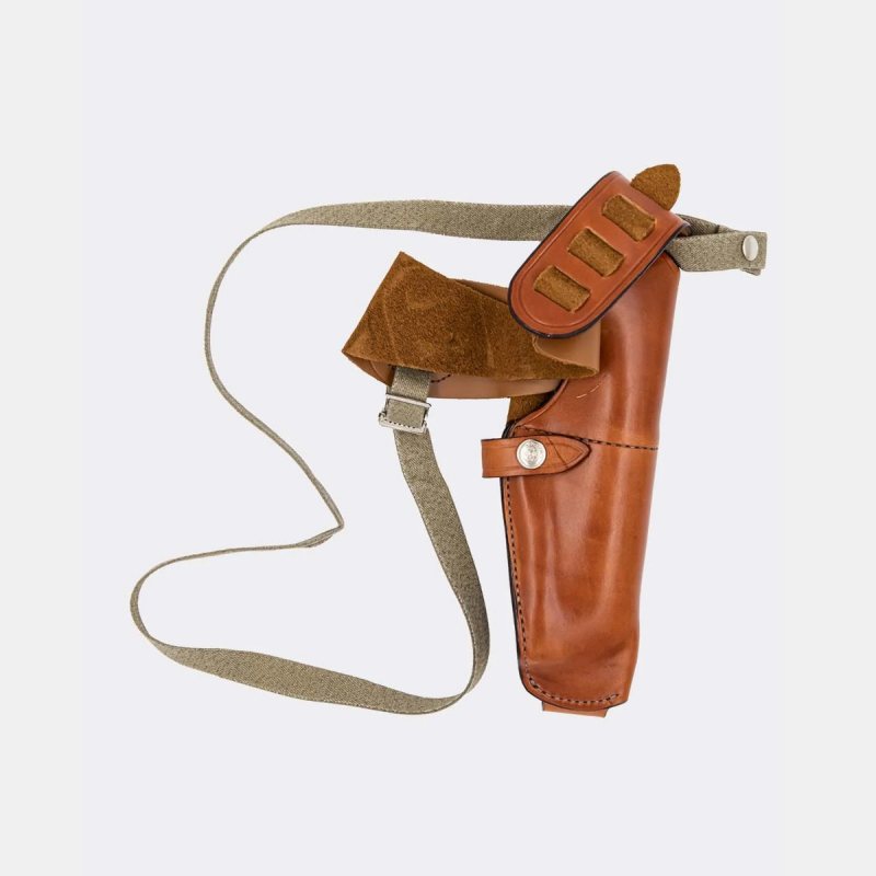 Funda de hombro vertical de cuero con retención doble - Vista 7